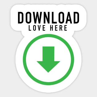 Download Love Here Sticker